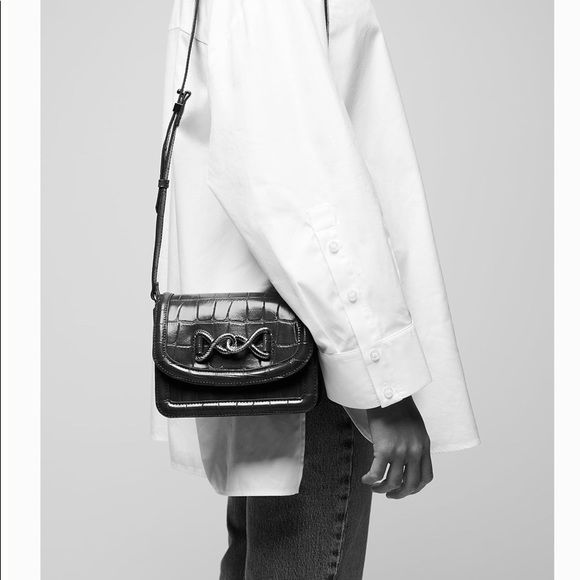 Zara Buckle detail crossbody bag - Picture 3 of 10